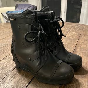 Sorel Joan Wedge Rain Snow Boots